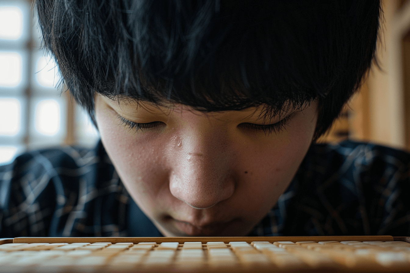 바둑판-앞에서-고뇌하는-아이