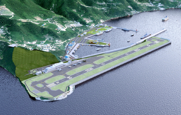 울릉도공항 위치와 완공시기 건설 시 환경문제 이후기대효과 