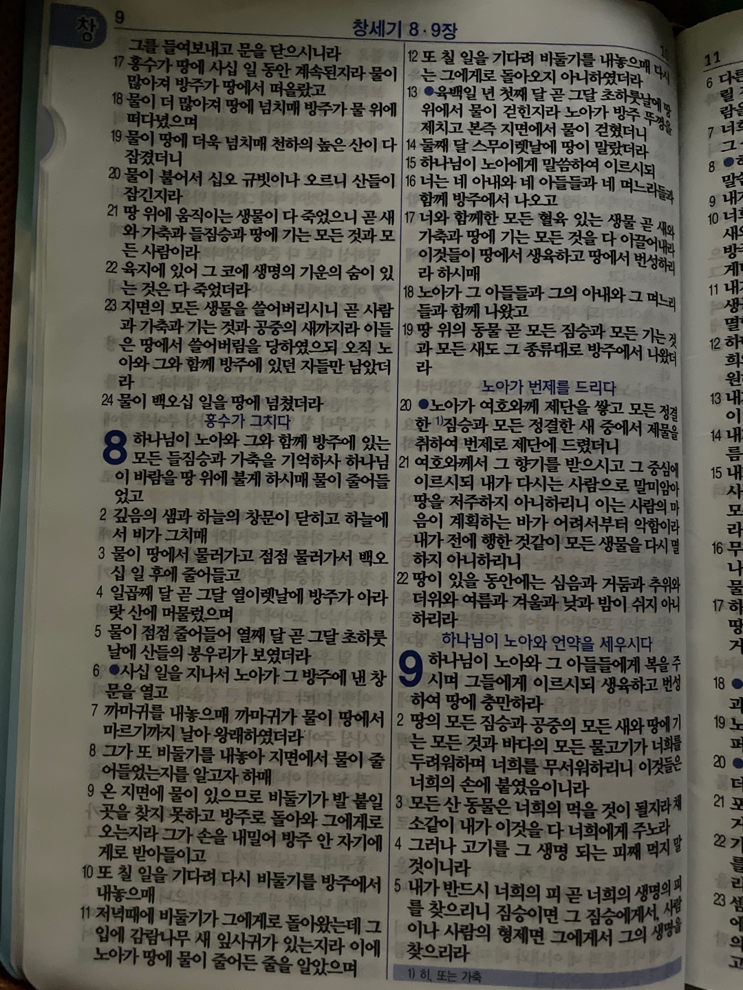 창세기8장 말씀