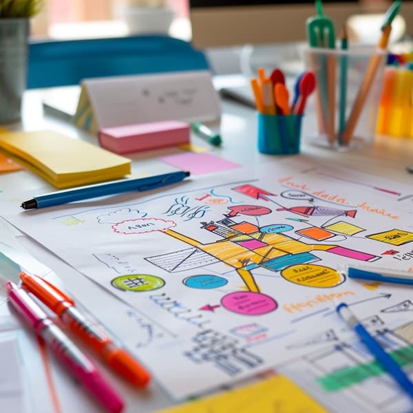 AIDA, 3막 구조 등 스토리 프레임을 요약한 인포그래픽