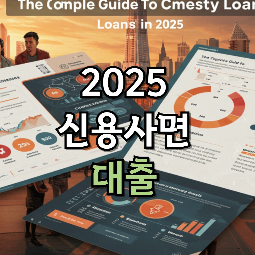 2025년 신용사면 대출 완전정복 가이드