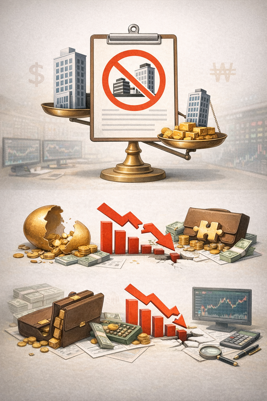 모회사와 자회사 이중 상장 금지 관련 이미지