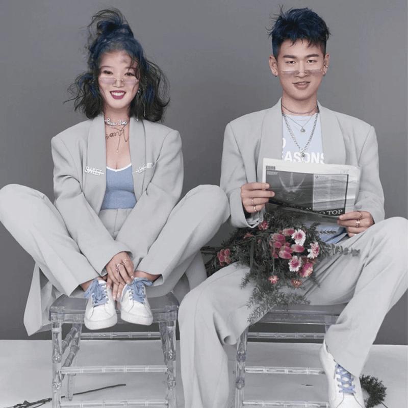 웨딩활영 커플수트 남성 여성수트 세트