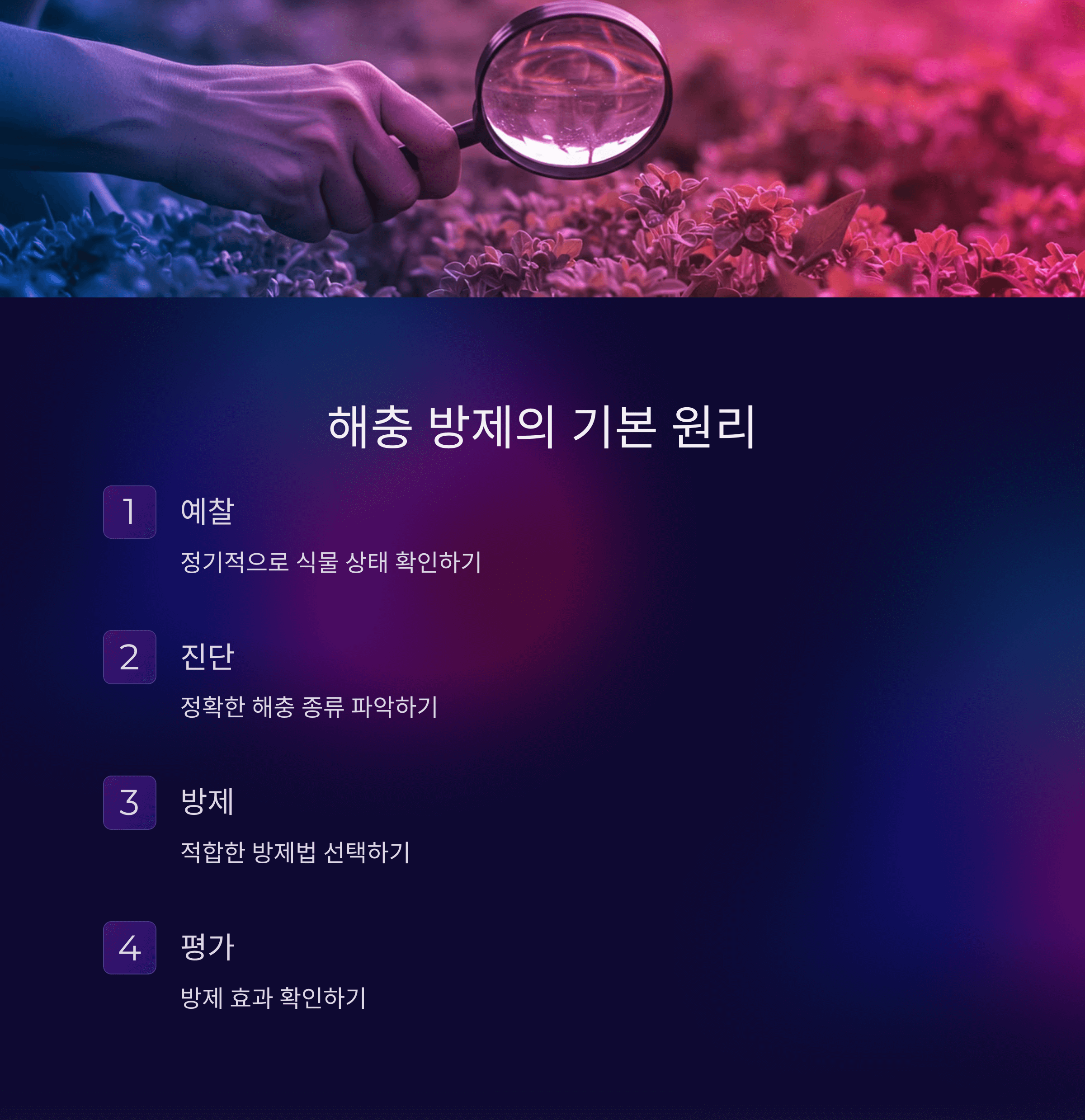 잔디 해충 방제 약제 선택법