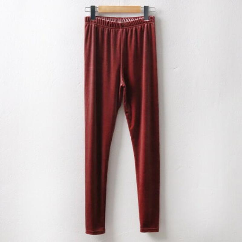 아이우먼 벨벳 컬러 레깅스 IN4582M211