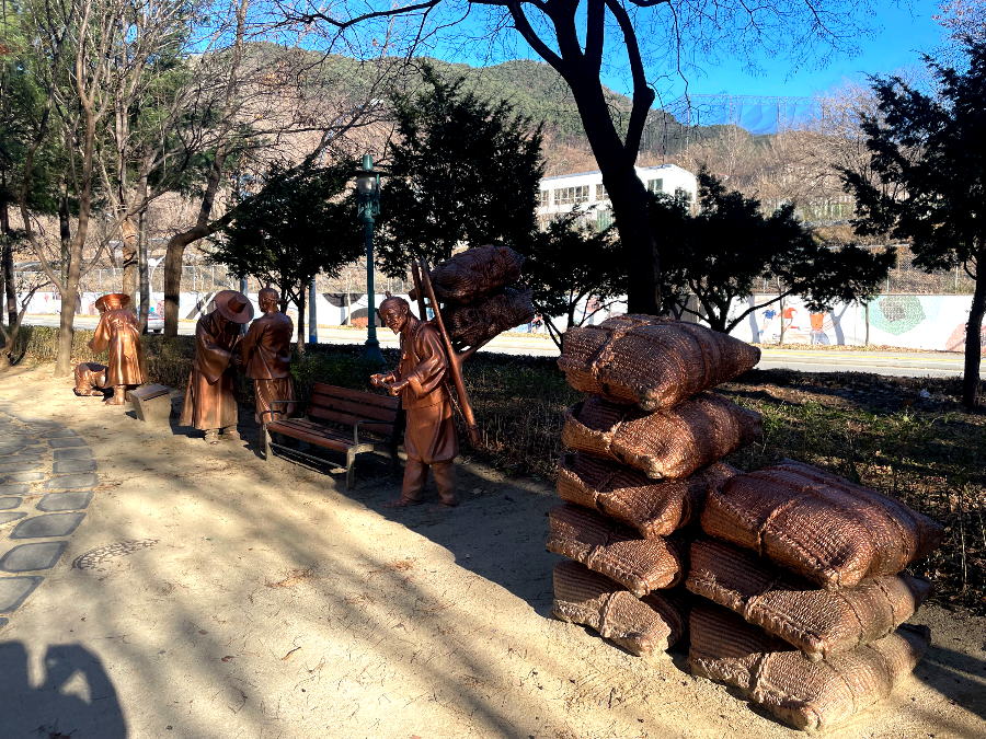 추운 겨울 정선 2박3일 여행 가볼만한 곳 04 - 정선 아라리촌