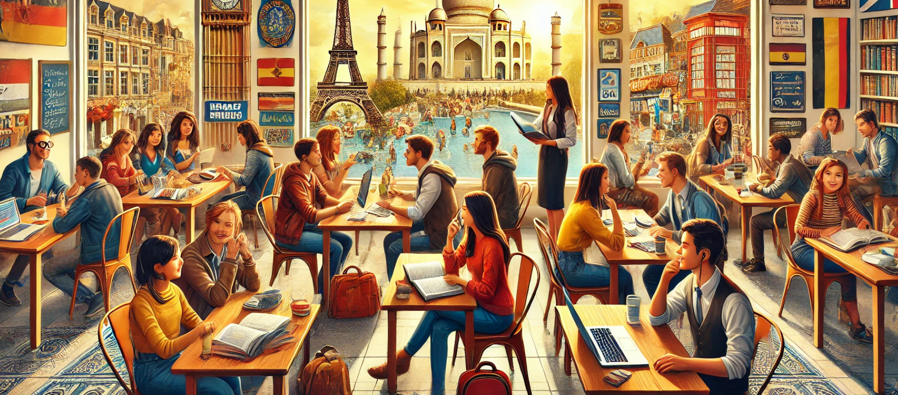 어학 연수 사진