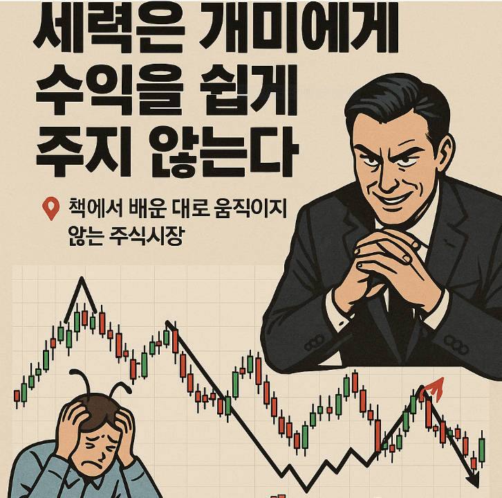 세력은 개미에게 수익을 쉽게 주지않는다