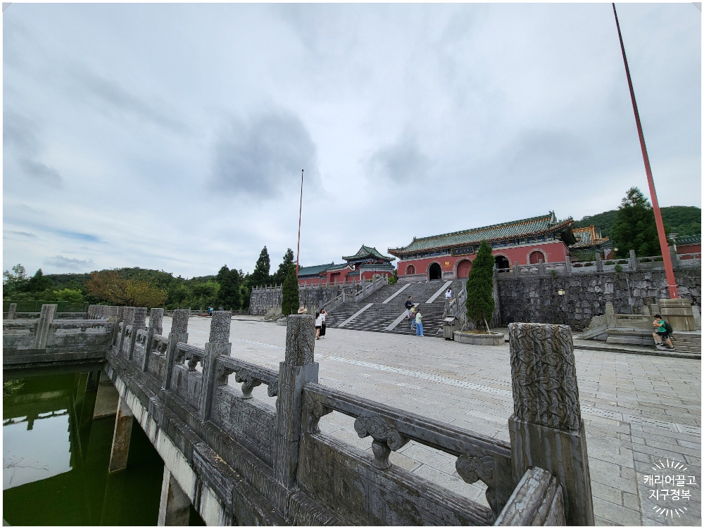 중국 장가계 천문산 천문산사