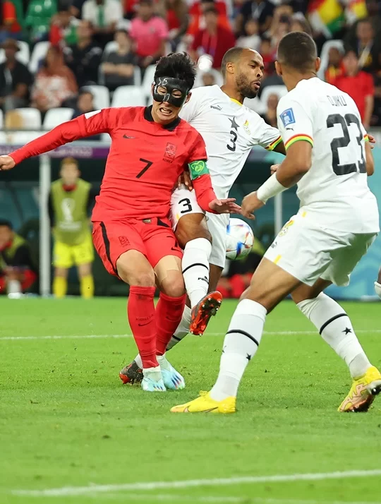 가나전에 3-2로 석패한 한국