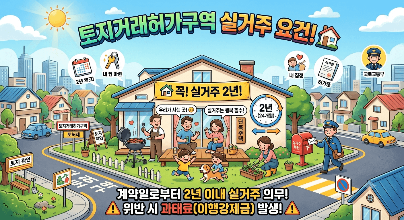 토지거래허가구역 (토허제) 실거주 요건