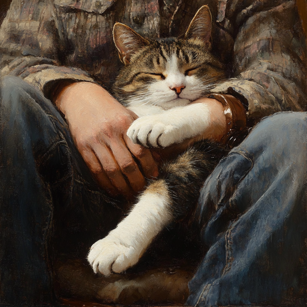 고양이 발바닥에는 땀샘이 집중돼 있어 체온 조절을 위해 땀