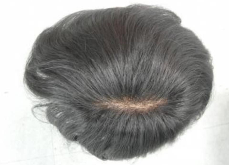 오늘N 모녀 가발을 위에서 본 모습