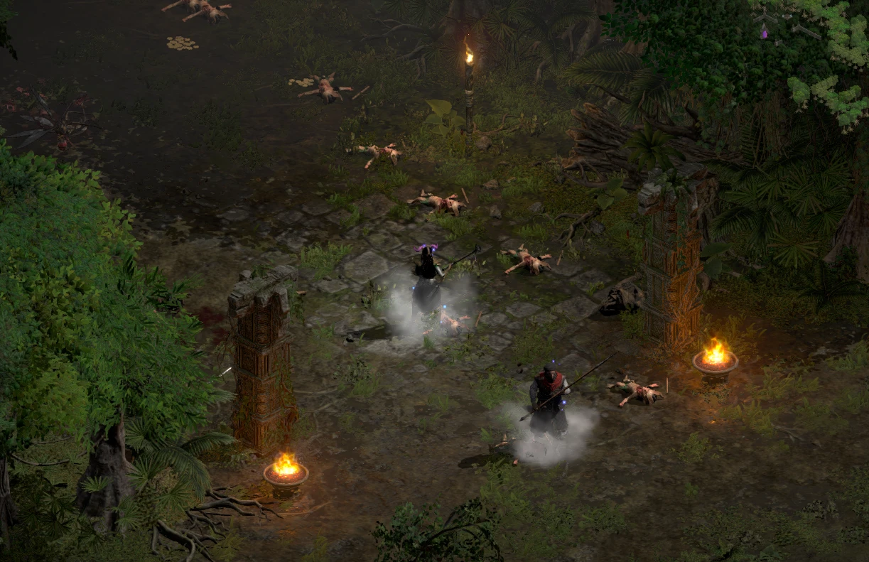 3막 정글 중간 길