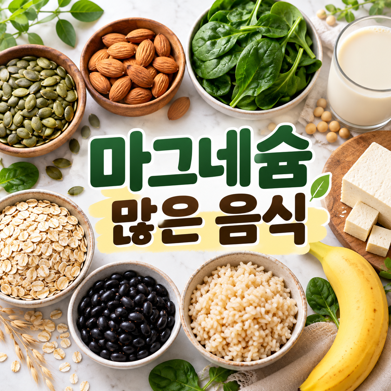 마그네슘 많은 음식
