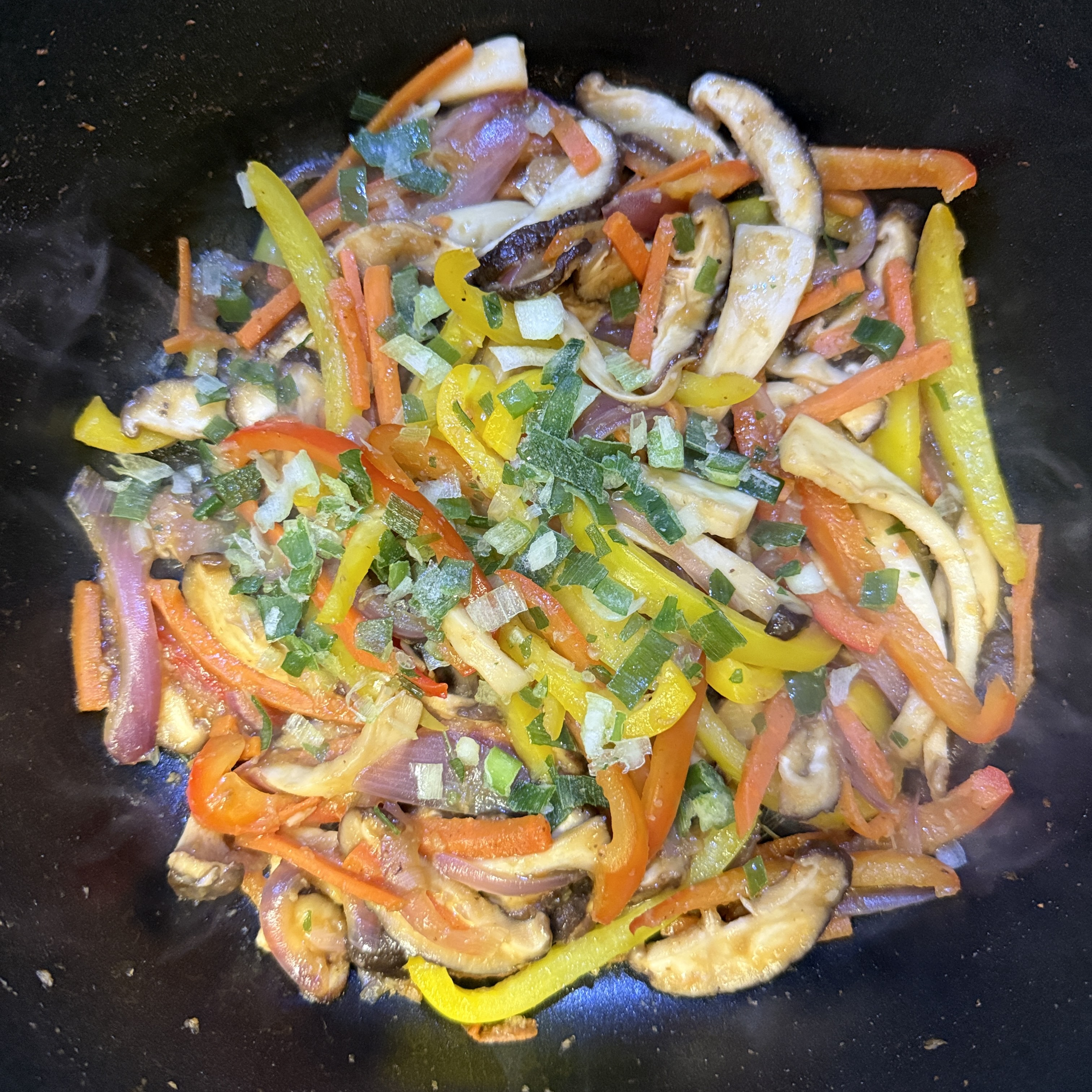 표고버섯 파프리카 볶음 레시피