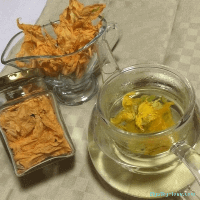 이뇨작용에 효과적인 호박꽃차