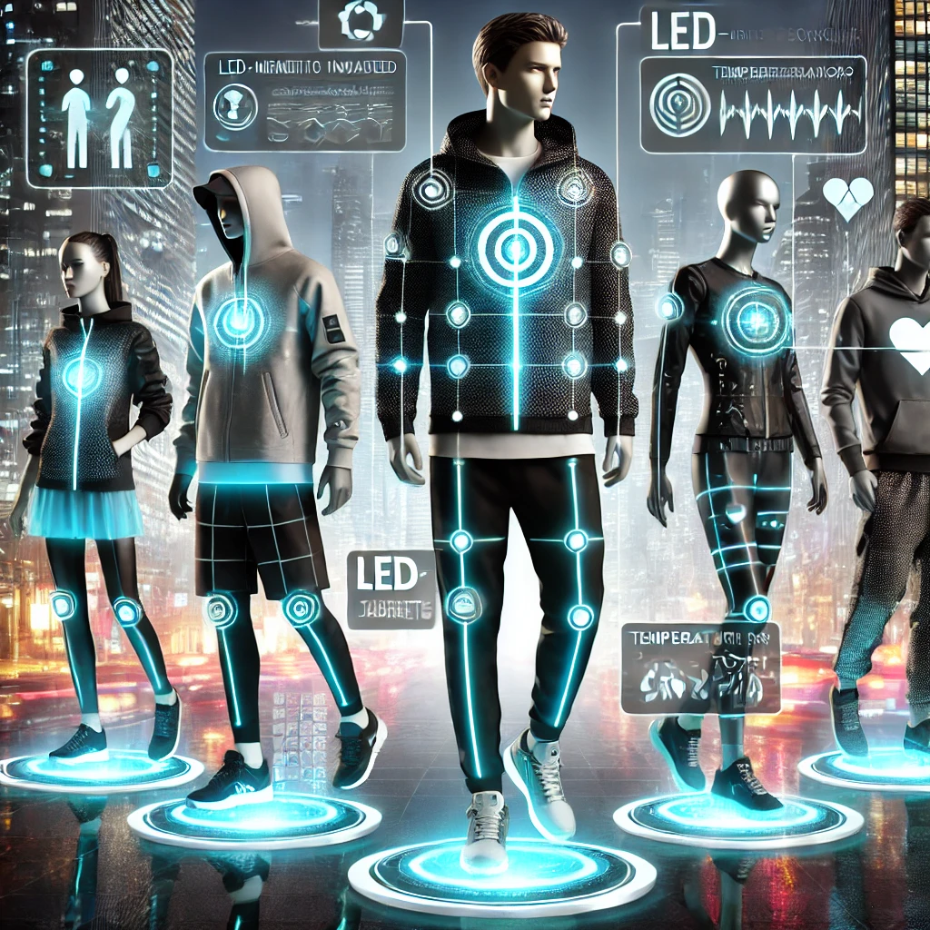 스마트 의류 이미지사진, AI이미지 생성