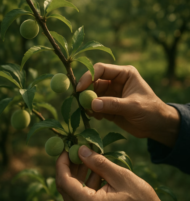 예쁜 아기를 위한 용기 있는 선택 (열매솎기)