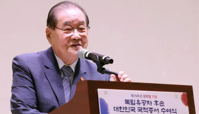이종찬 광복회장 군 개혁 강조