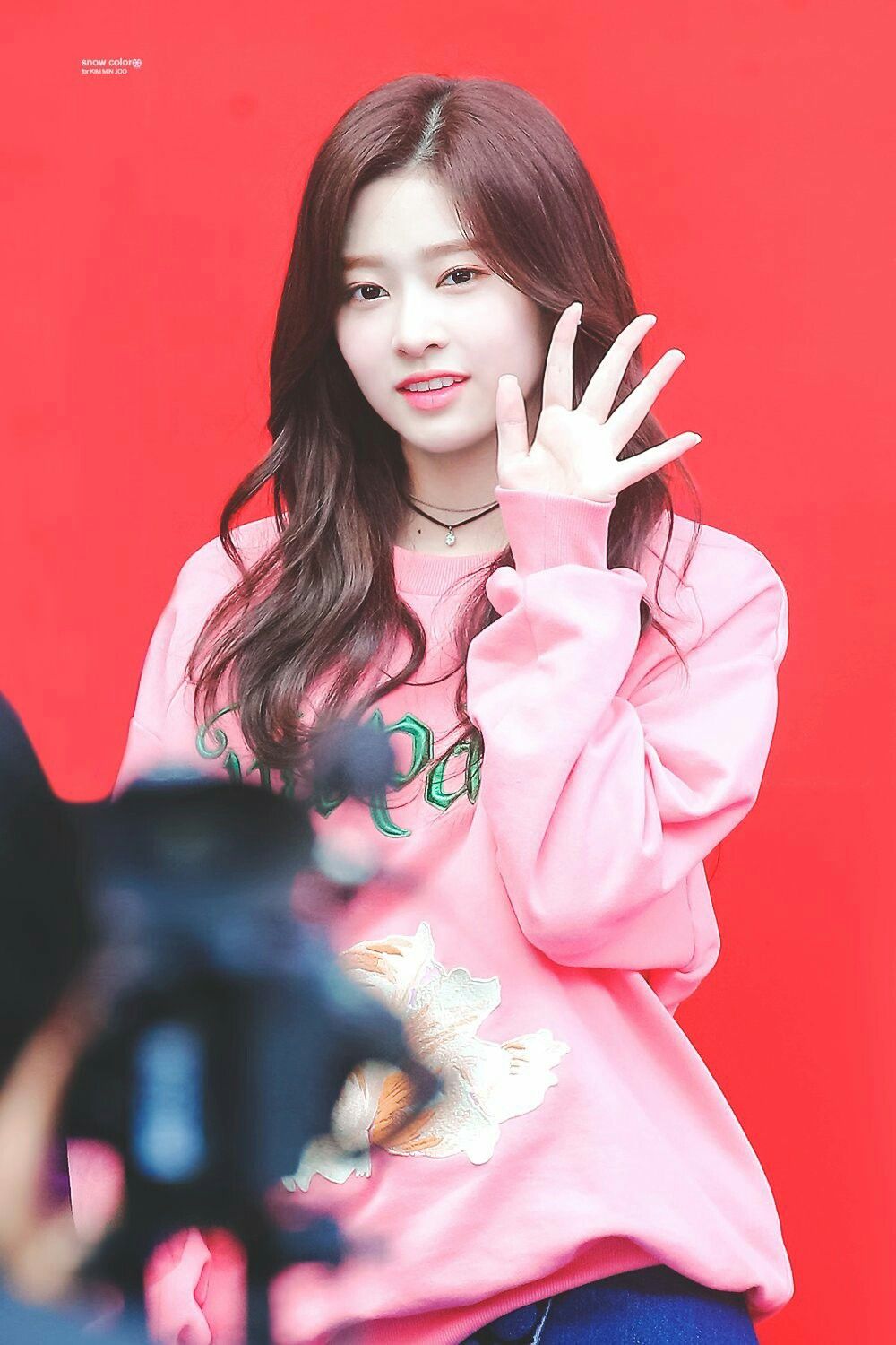 아이즈원 김민주 최애사진