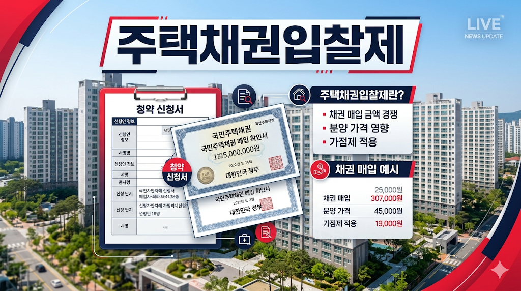 수백만 명이 몰리는 로또 청약 &mdash; 주택채권입찰제는 이 과열을 잡을 수 있을까