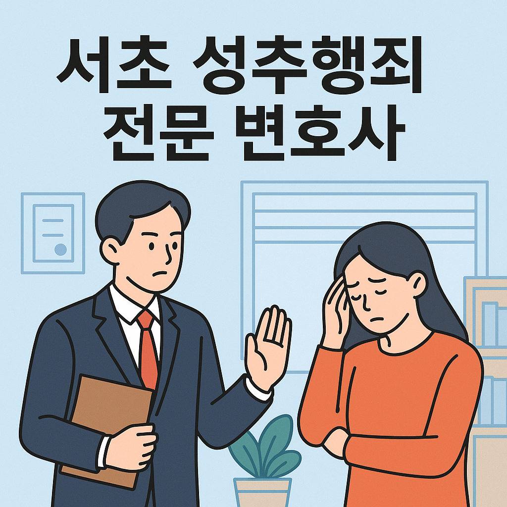 서초성추행 전문 변호사, 강제추행미수