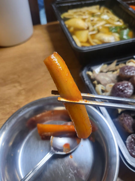 응큼떡볶이 수원화서점 떡볶이 오뎅오뎅만
