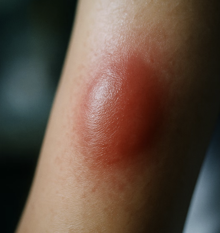 독의 성분과 일반적인 반응