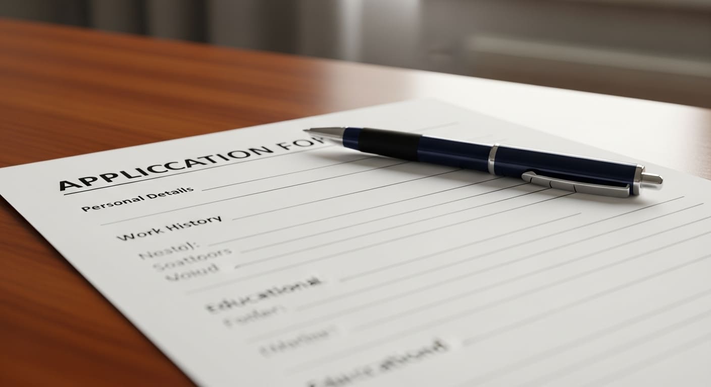 중장년 부부가 보험 서류를 검토하는 모습