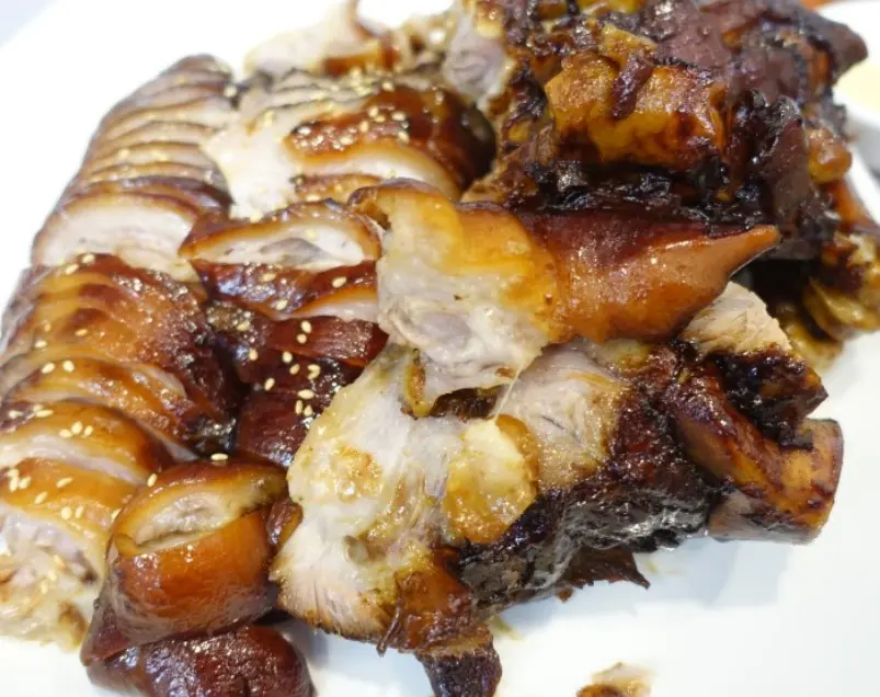 부뚜막 중앙 족발