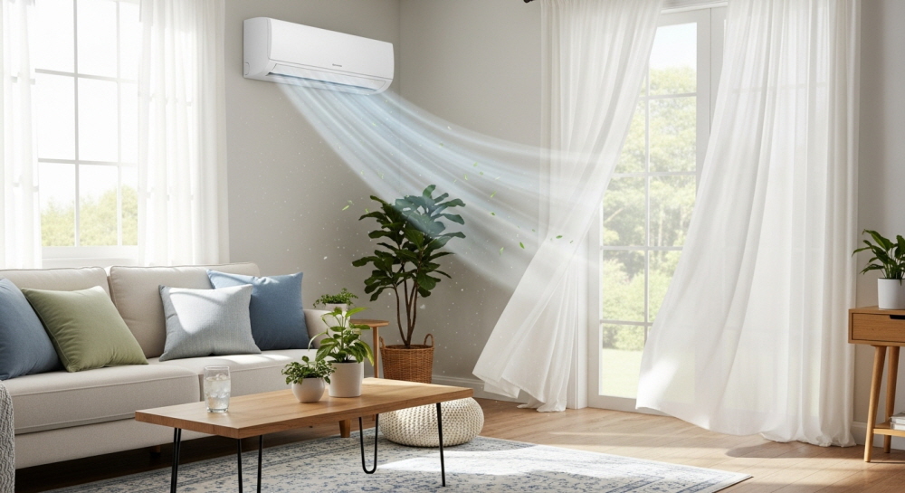 벽걸이 에어컨 물