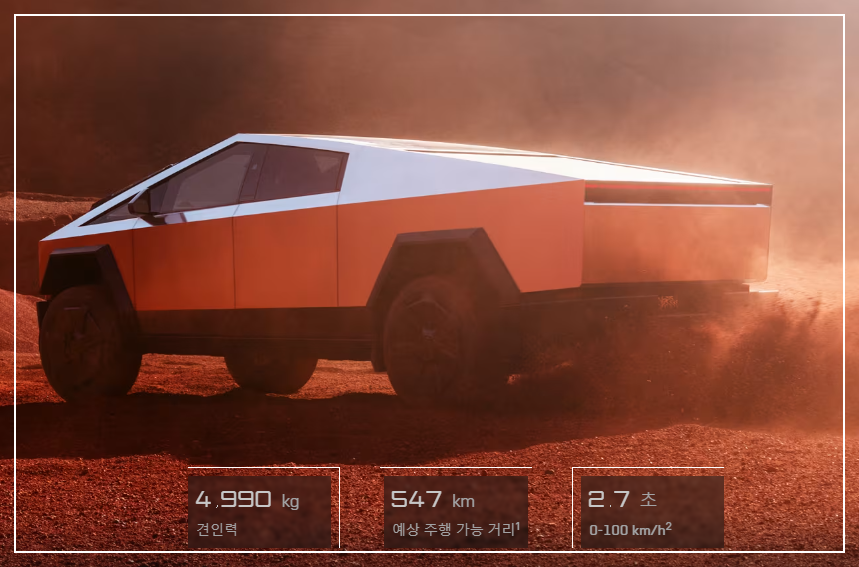 테슬라 사이버트럭 전망