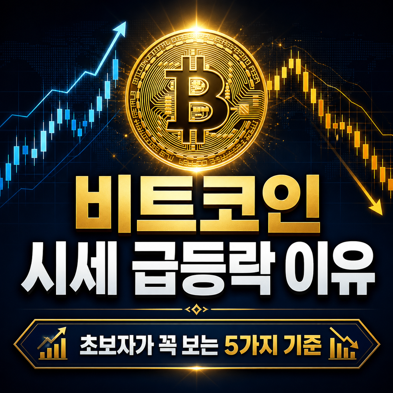 비트코인 시세 급등락 원인 요약 이미지