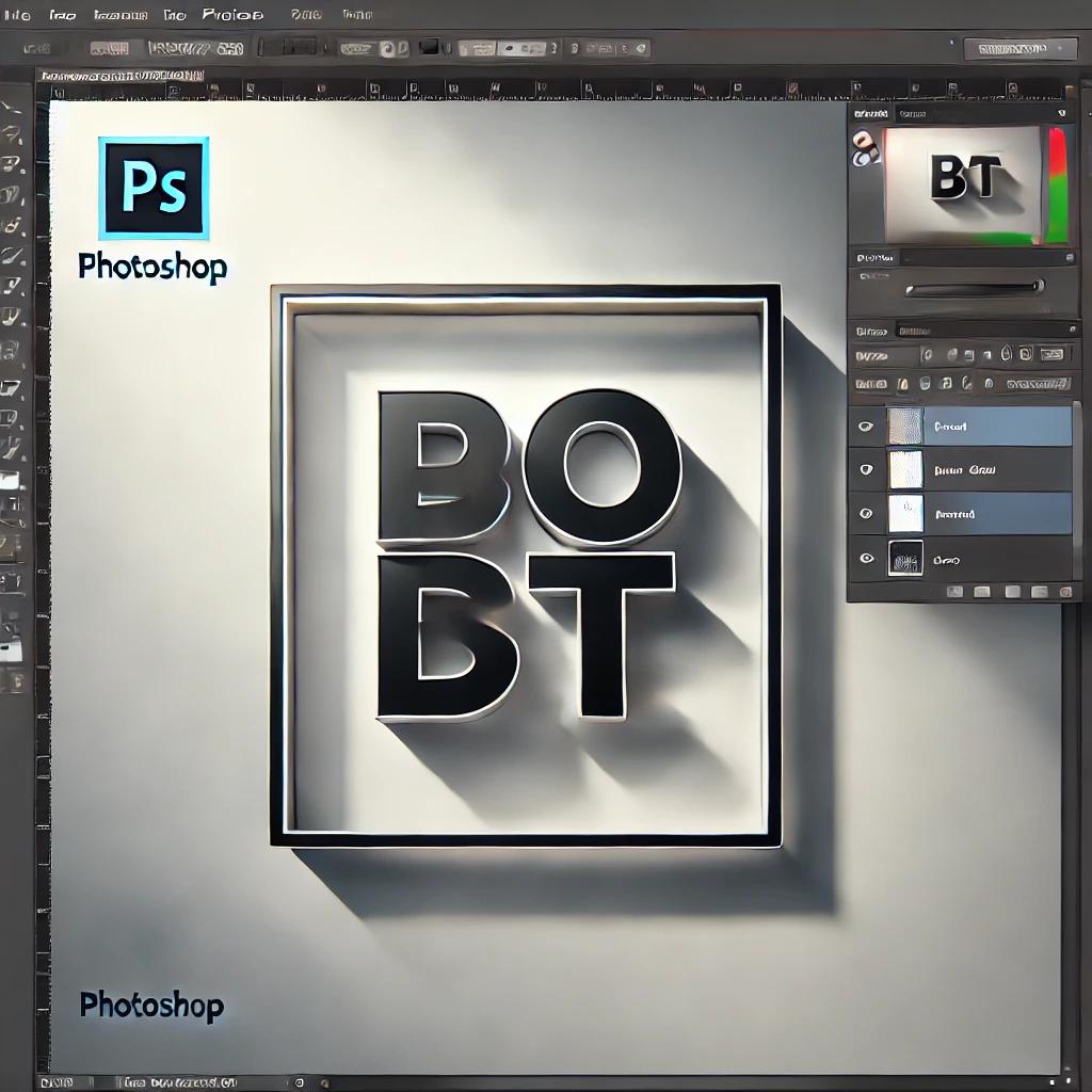 포토샵 글씨 테두리