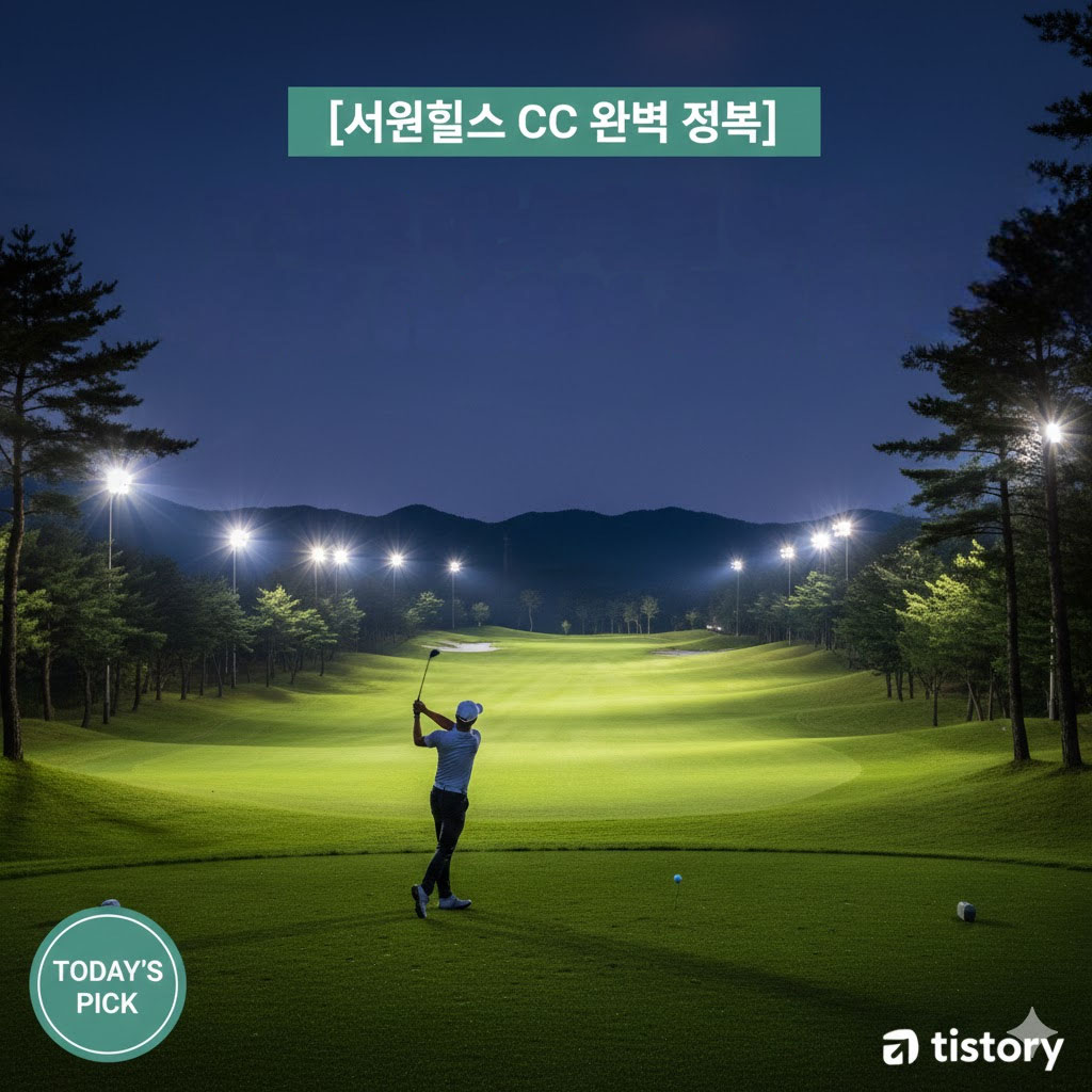 서원힐스 CC 정복 가이드: 넓은 페어웨이에서 즐기는 호쾌한 라운딩 (2026 최신)