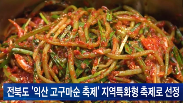 고구마순 축제
