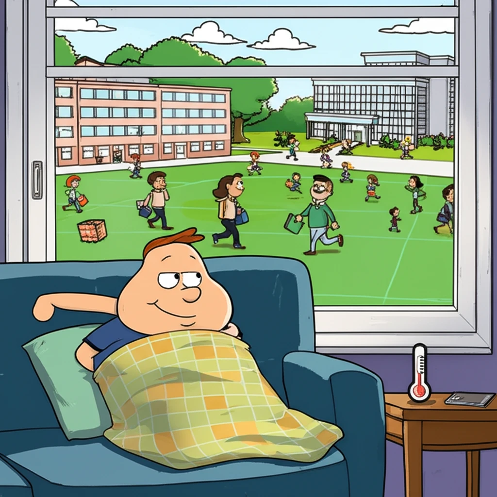 B형 독감 격리 기간 및 해열 후 등..