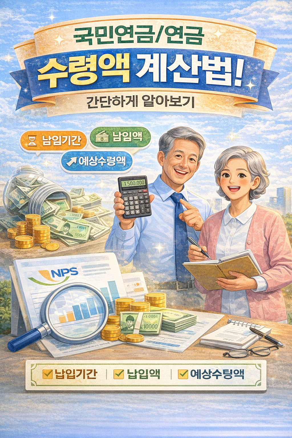 국민연금 수령액 계산법