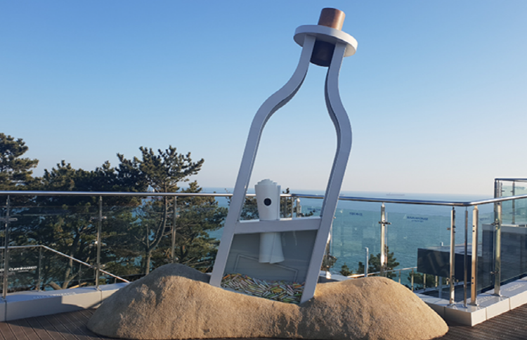 송도 케이블카 메시지보틀