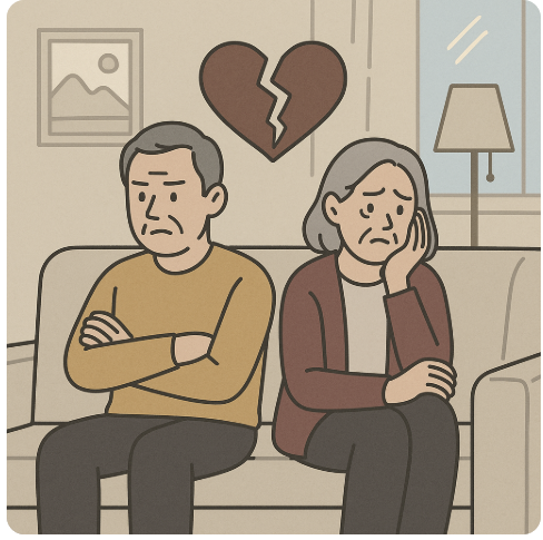 은퇴 이후 부부이혼율 급등 이유 3가지|황혼이혼이 늘어나는 현실적 원인 분석 관련 사진