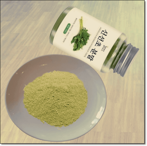 신선초 먹는 법과 활용, 신선초 분말 사진