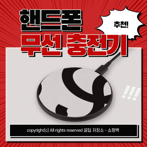 핸드폰 무선 충전기 추천: Casetify 루피 와이어리스 차저