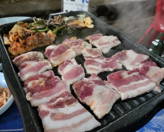 포천 계곡 삼겹살 '은빛호수'