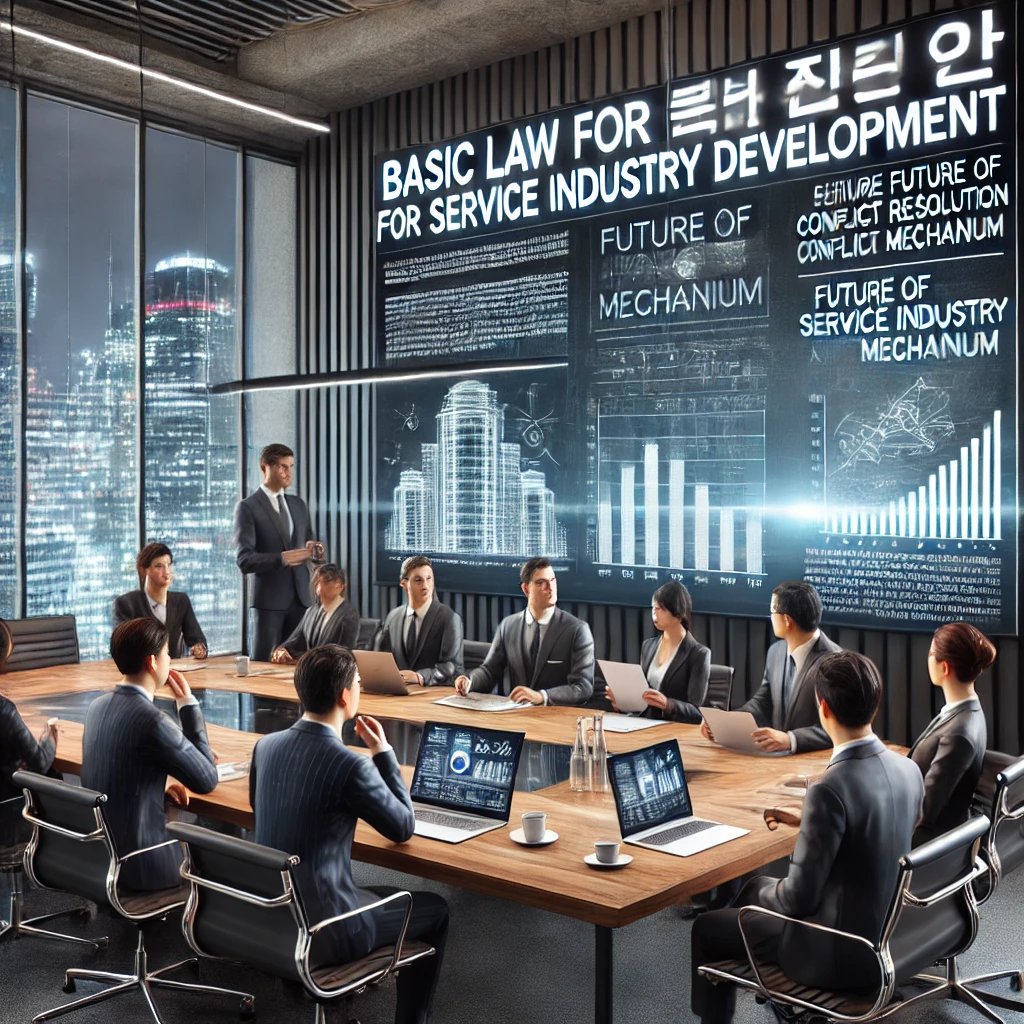서비스산업발전기본법, 대한민국 경제를 뒤흔들다! 서비스 산업의 미래와 갈등 조정기구 설립 분석