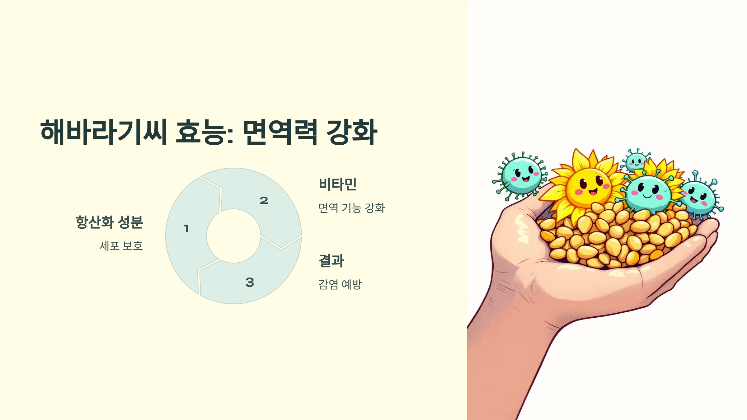 해바라기씨 사진입니다.
