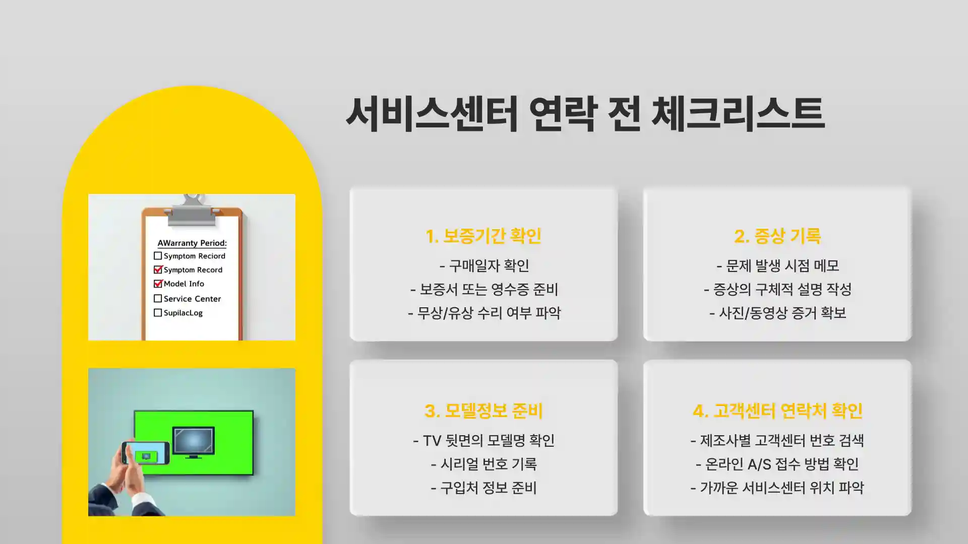 tv 화면이 안나오고 소리만