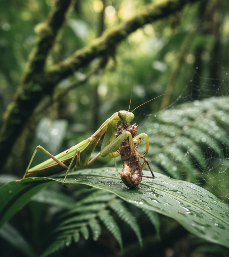 진짜 무서운 건, 암컷의 식성