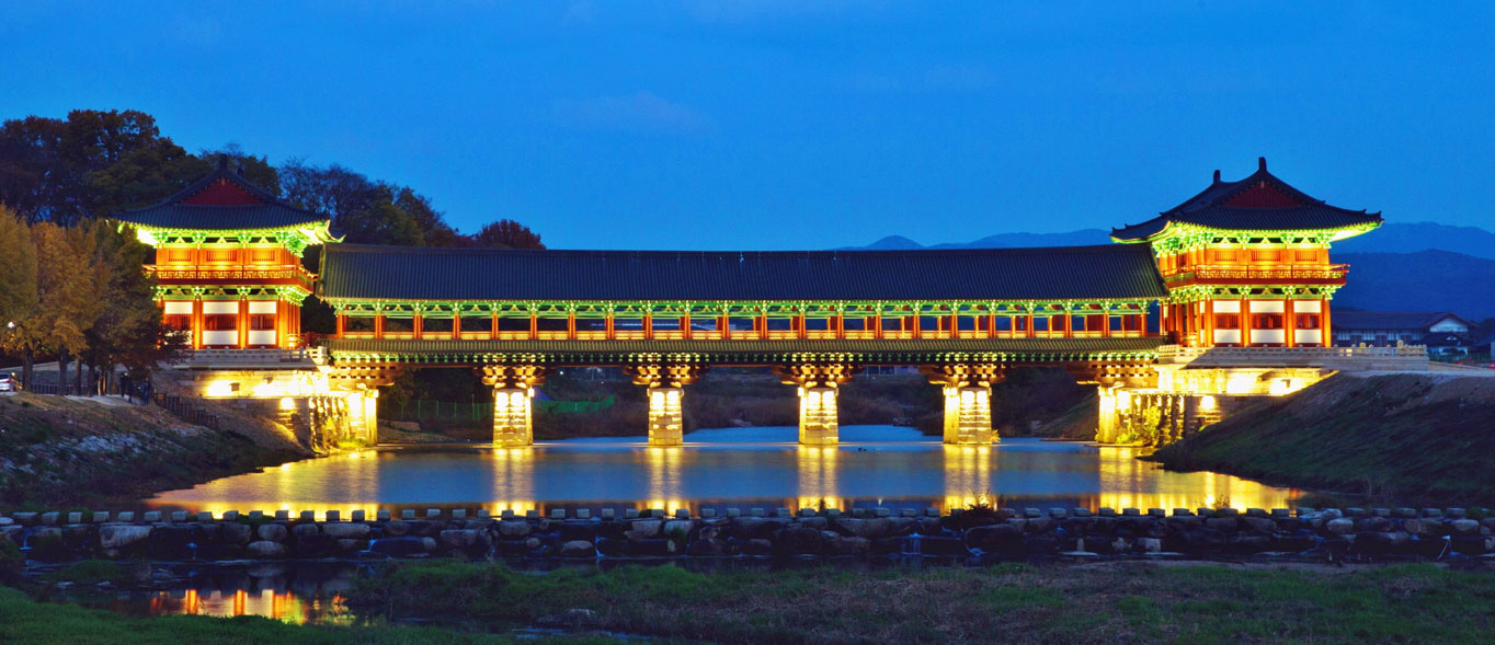 경주 월정교 사진