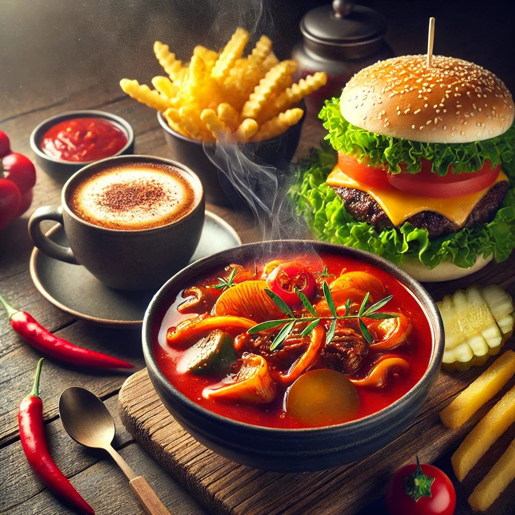 사진(햄버거,한식,커피)